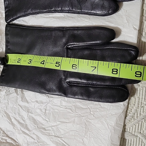 Genuine Black Leather Gloves